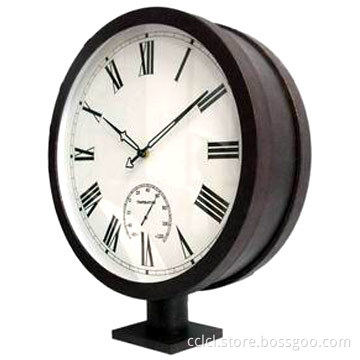 15&quot; Metal Double Clock